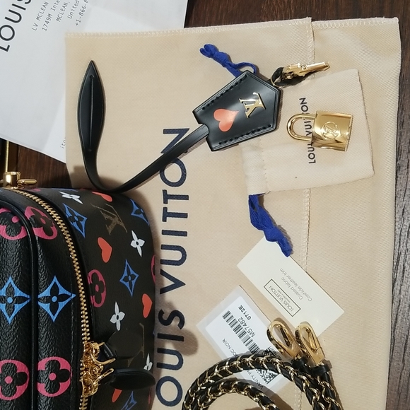 SOLD Louis Vuitton Black Game On Vanity Bag - Picture 5 of 12